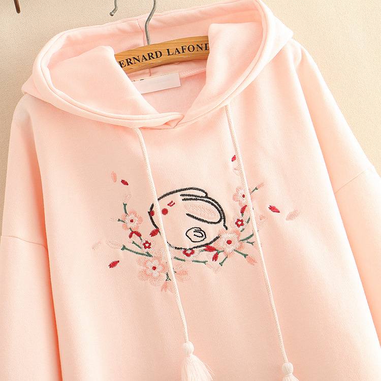 Flared Sleeve Sweatshirt Jacket