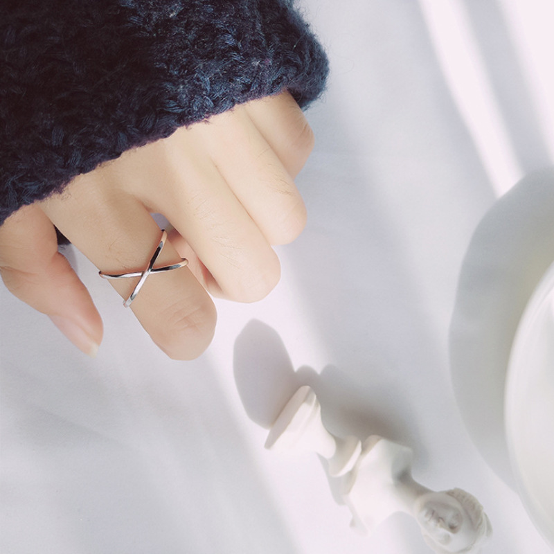 Elegant Cross Ring