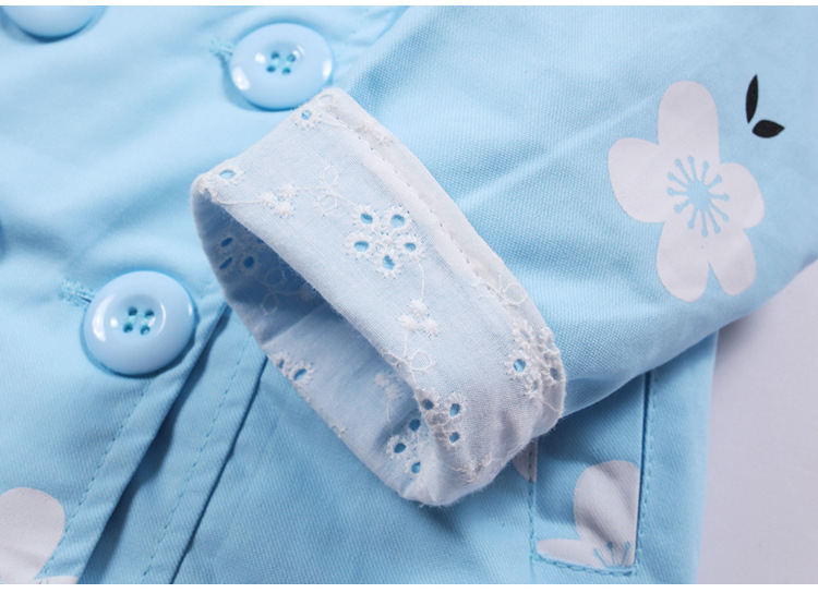 Double-breasted casual children's jacket