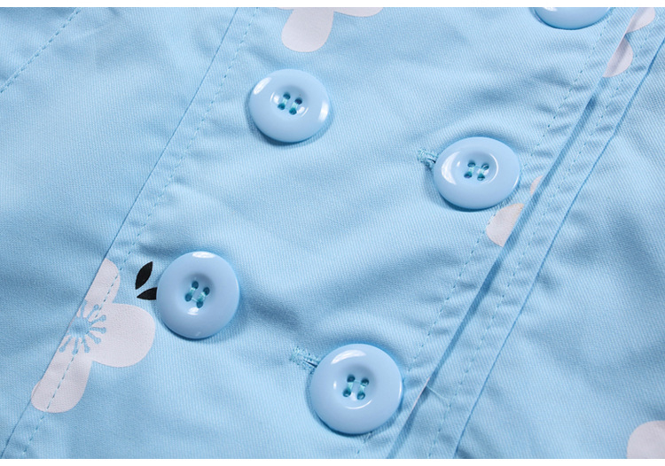 Double-breasted casual children's jacket