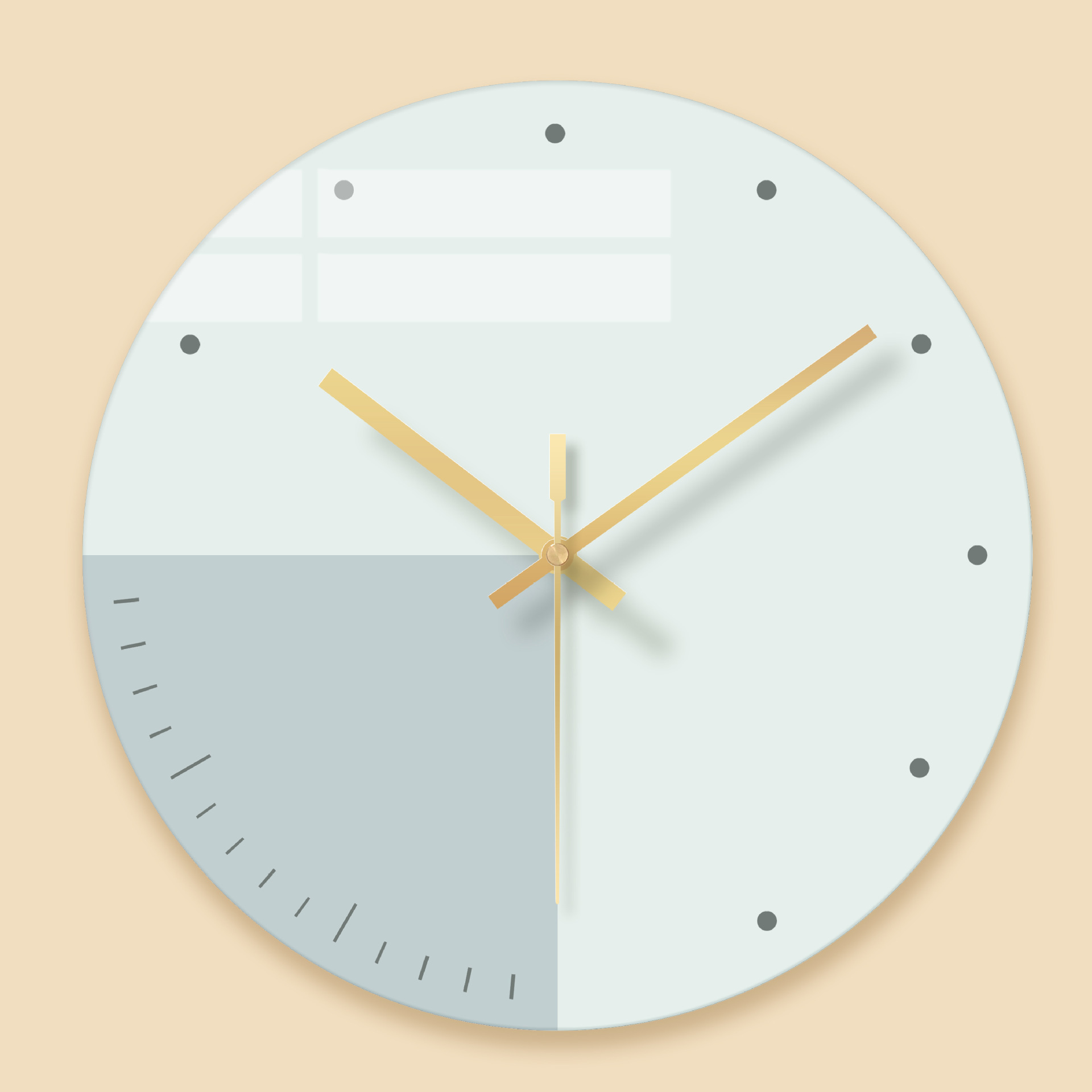 Elegant Wall Clock Image 1