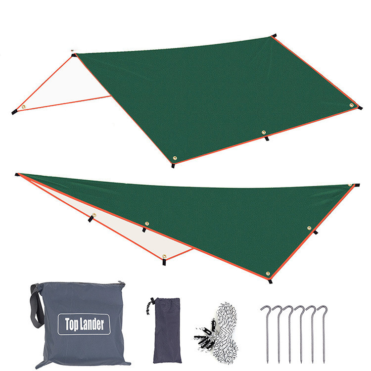Silver Coated Rainproof Tent 1
