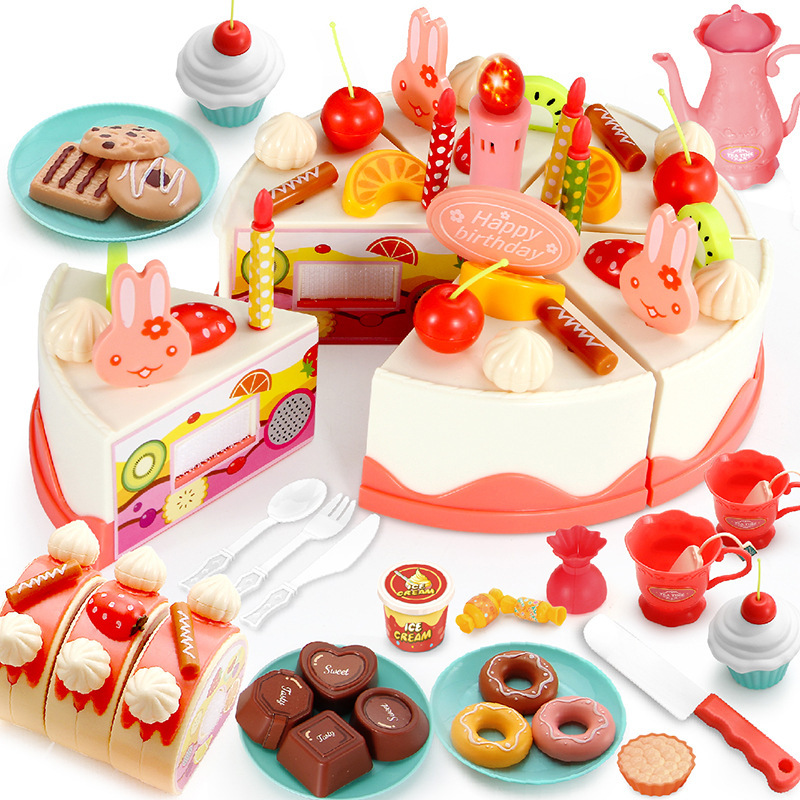 Happy Singing Birthday Cake Toy Set