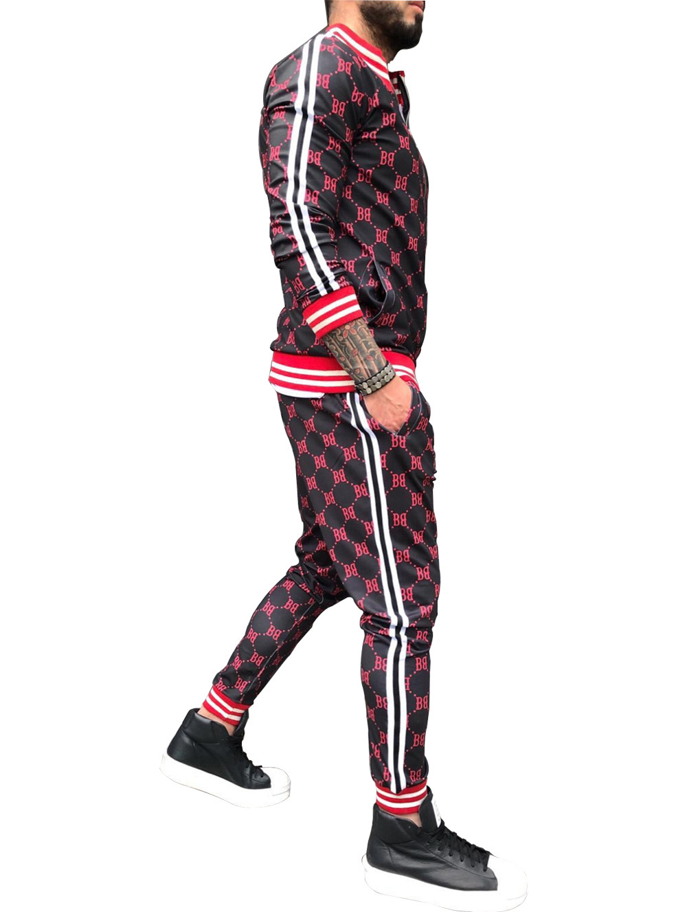 3D Printed Athletic Hoodie - Style 5