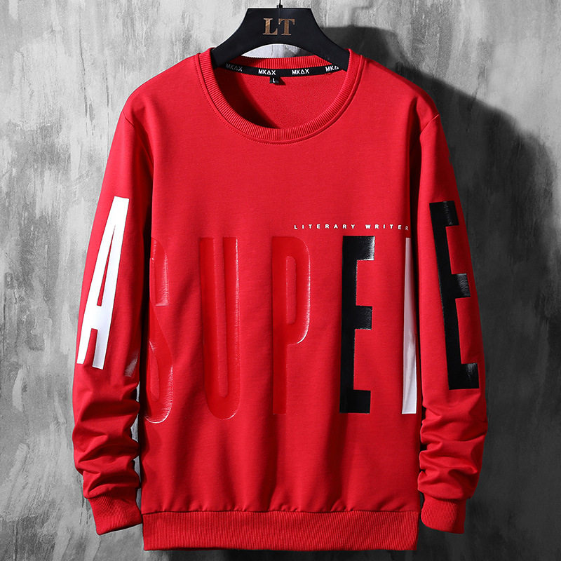 Men's Plus-Size Sweatshirt Style