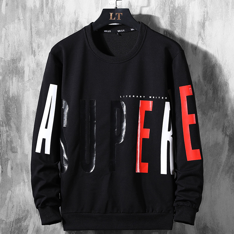 Men's Plus-Size Sweatshirt Fashion