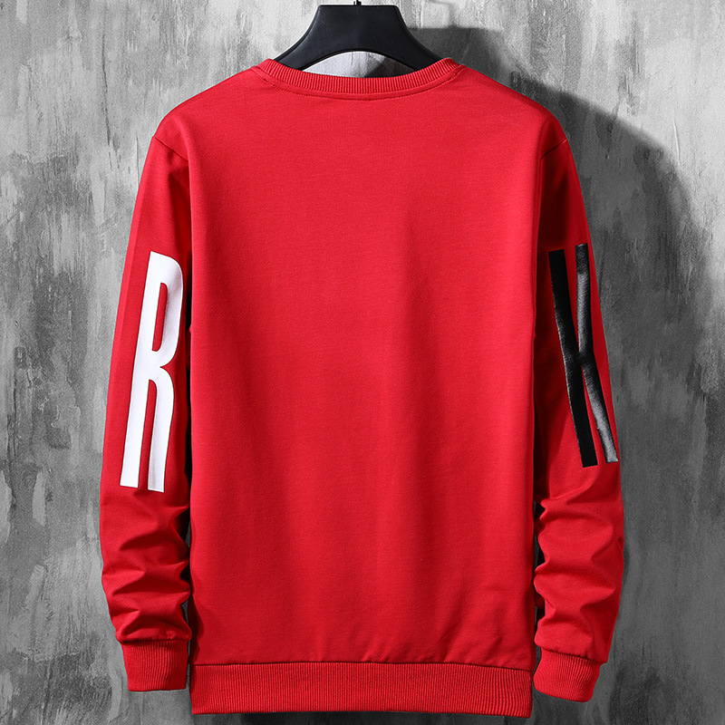 Men's Plus-Size Sweatshirt Detail