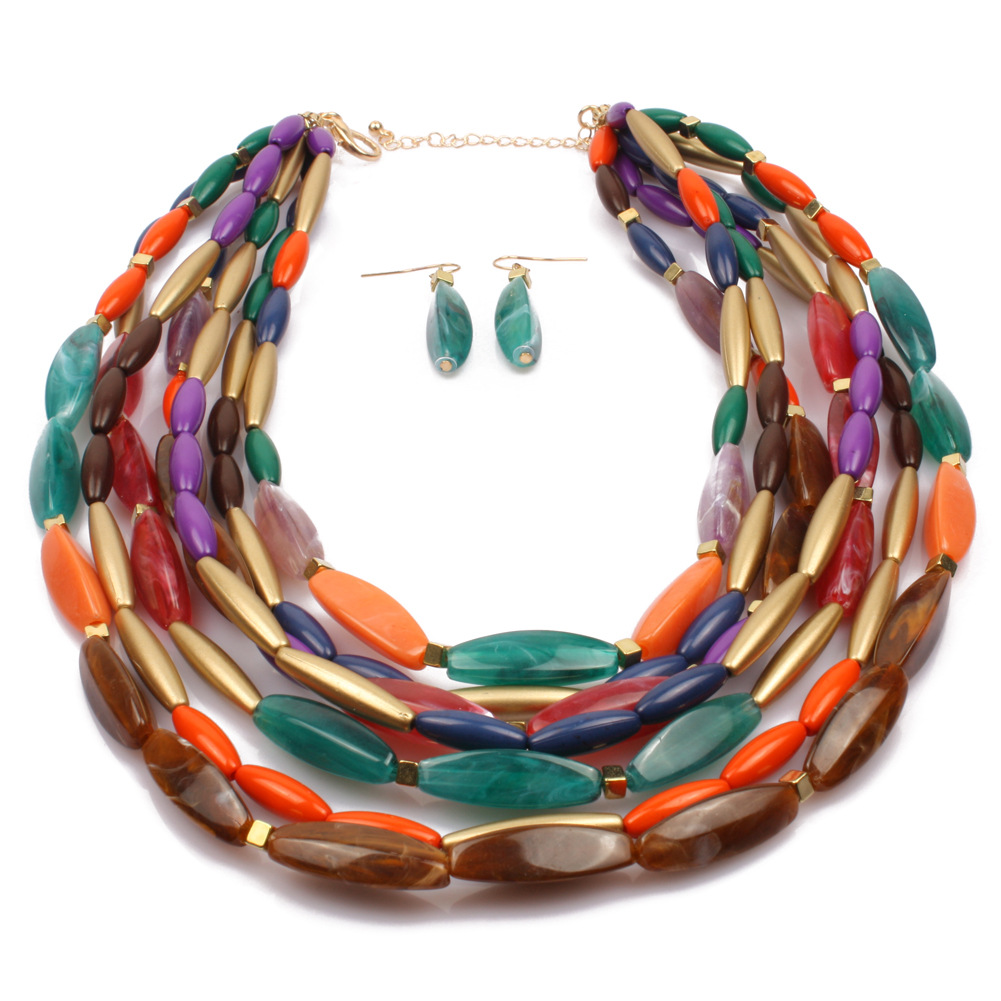 Colorful Beaded Necklace 2