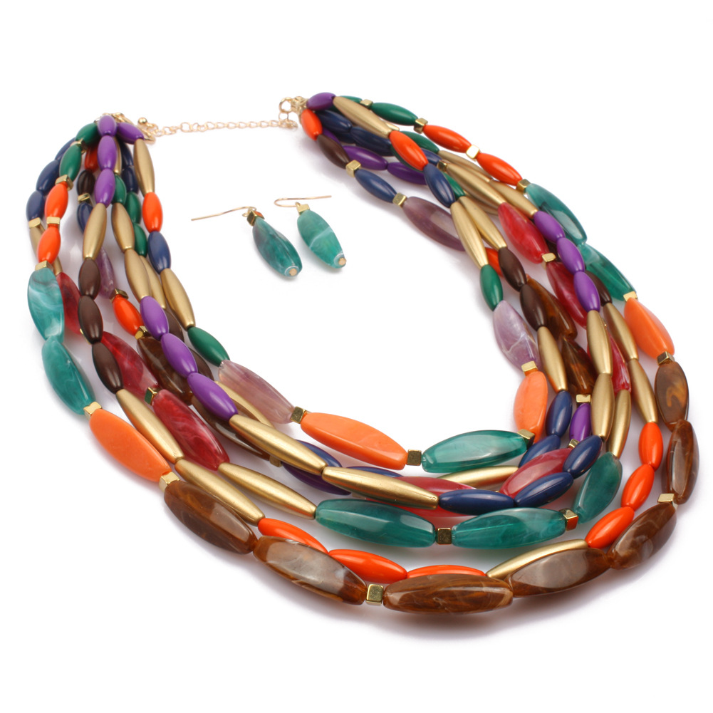 Colorful Beaded Necklace 6