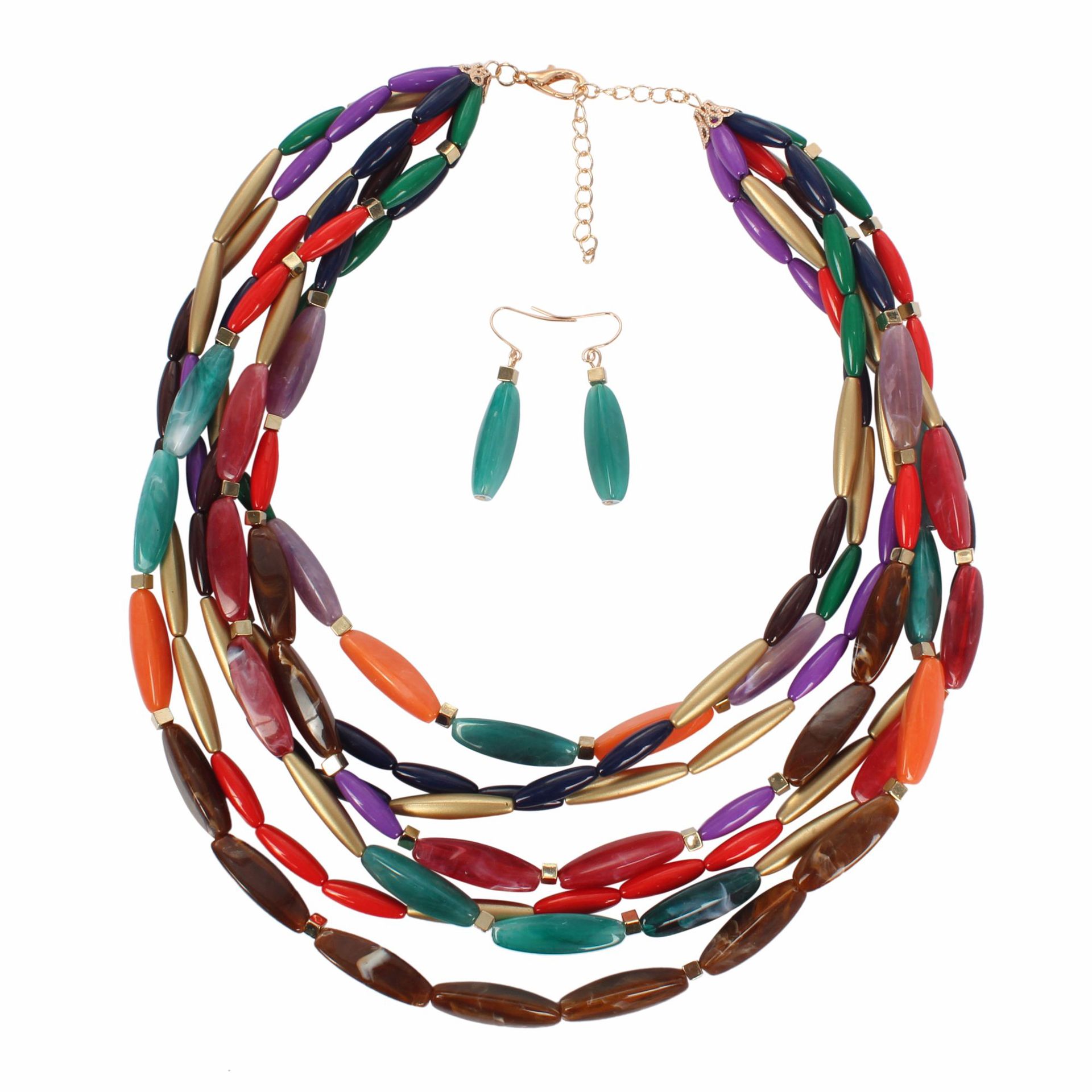 Colorful Beaded Necklace 5