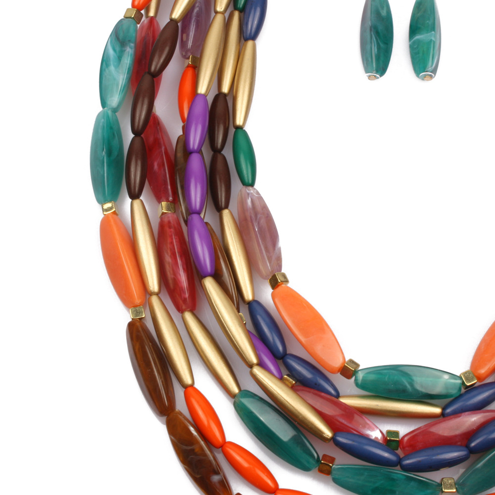 Colorful Beaded Necklace 3