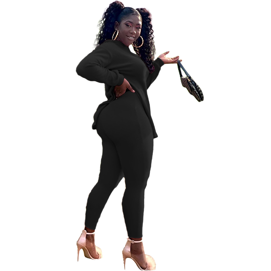 Black Two-Piece Outfit
