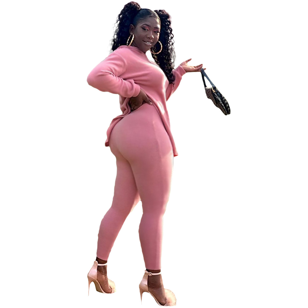 Pink Two-Piece Outfit
