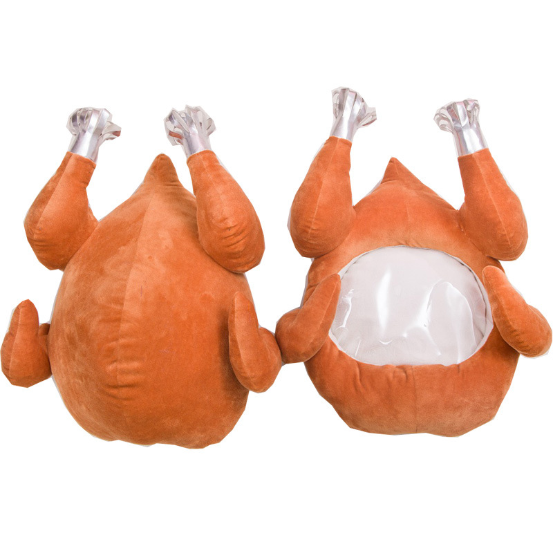 Turkey Tissue Box Pillow Blanket Image 4