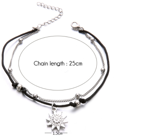 Elegant Anklet on Display
