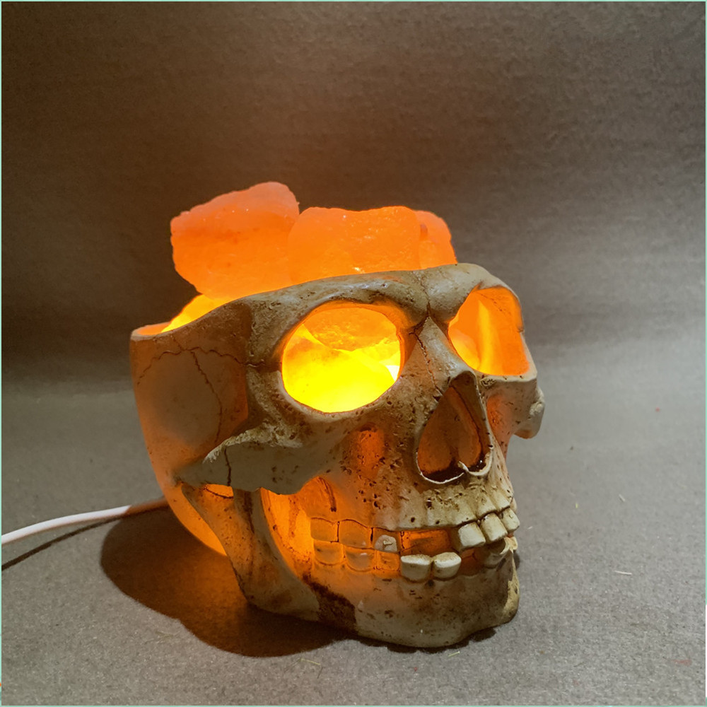 Skull Resin Rock Lamp Image 2