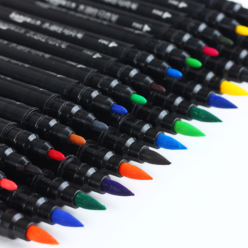 Art created with Double-head water-soluble marker