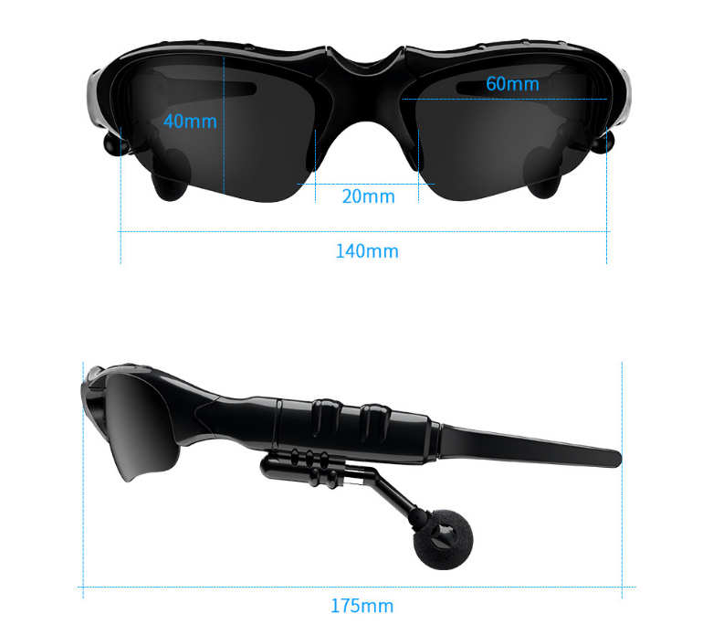 Smart 5.0 Wireless Polarized Bluetooth Sunglasses
