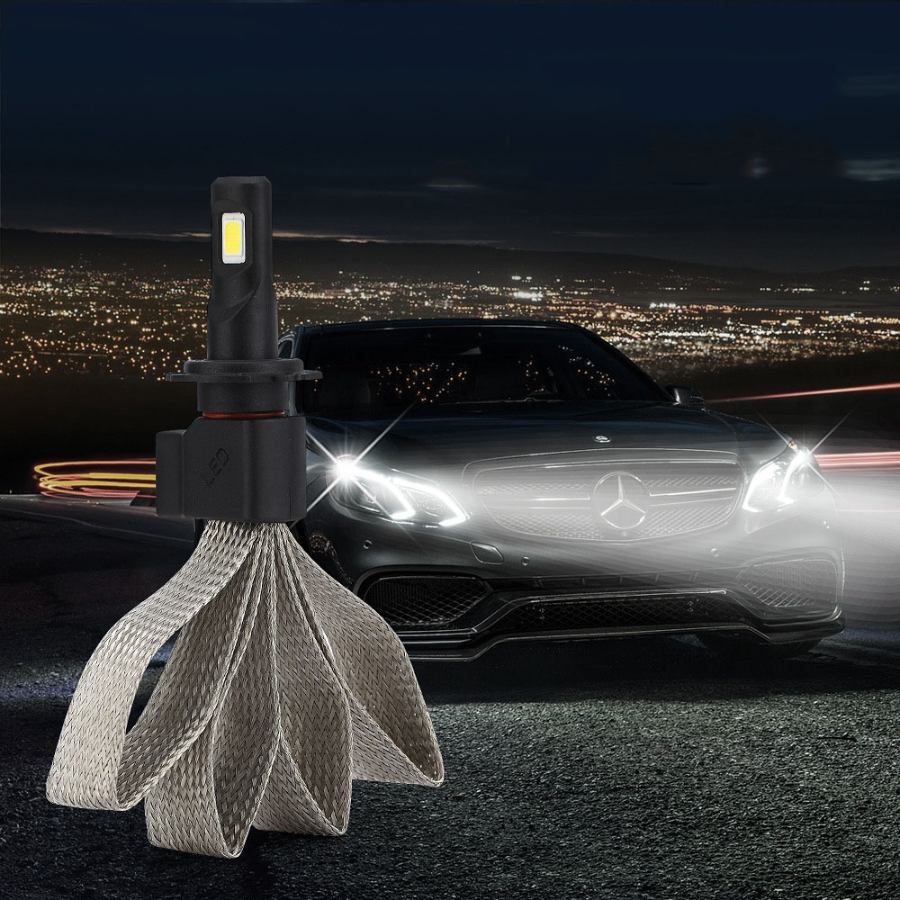 S7 Automotive LED Headlight Installation