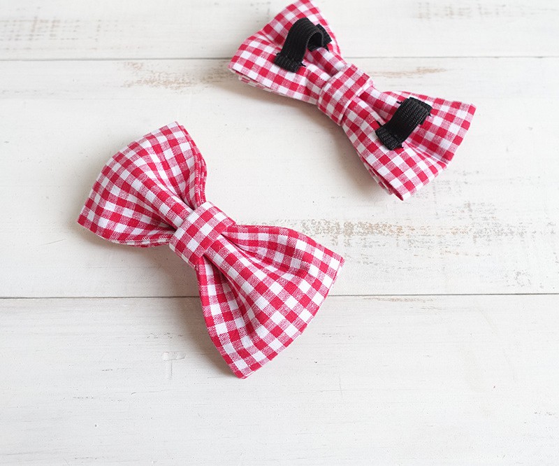 Dog Bow Tie Pink XS