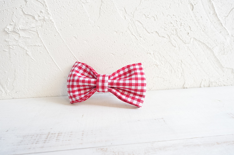 Dog Bow Tie Pink XL