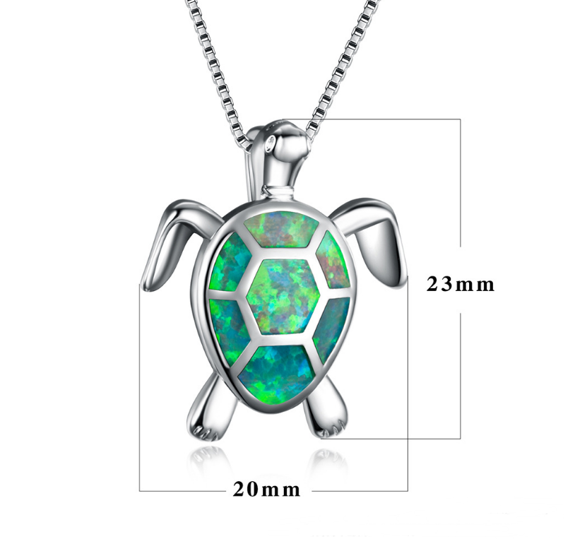 Turtle Pendant Necklace Image 4