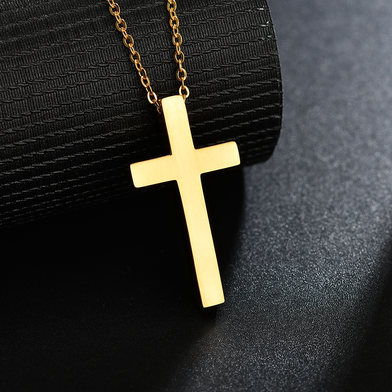 Stainless Steel Cross Necklace 4