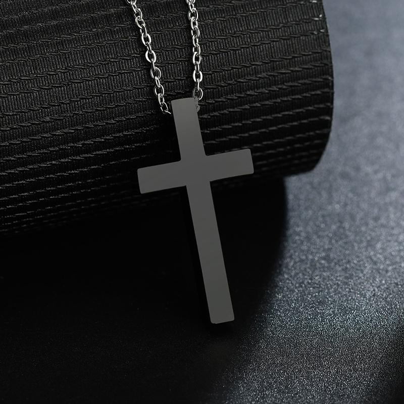 Stainless Steel Cross Necklace 3