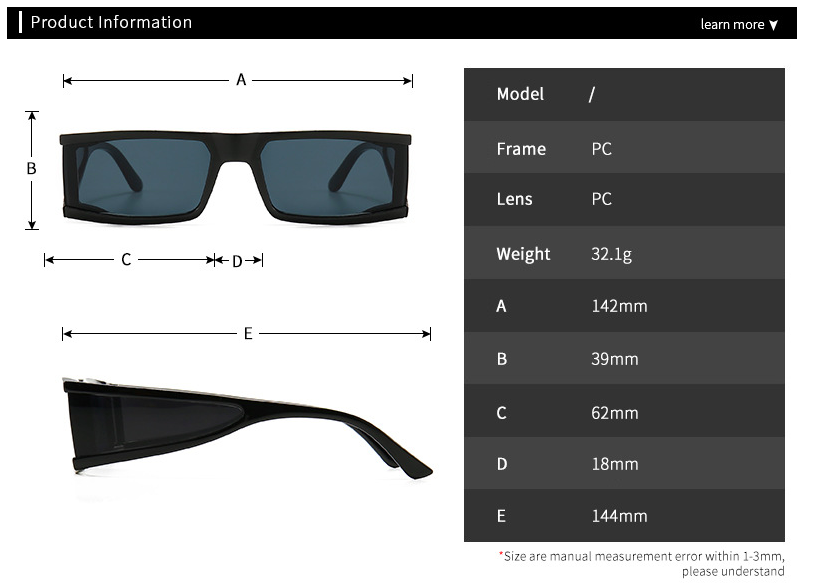 Oversized Sunglasses Image 1