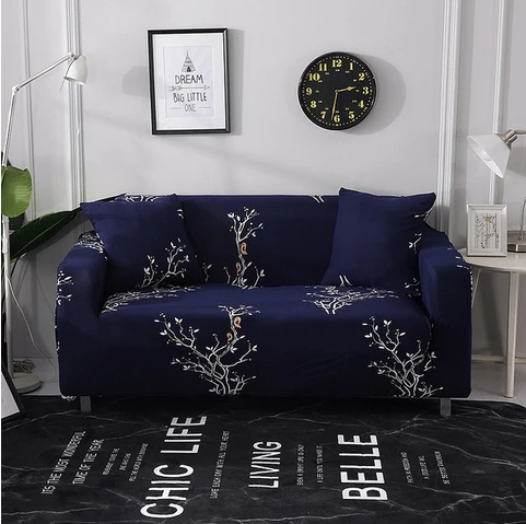 Sofa Slipcover Blue