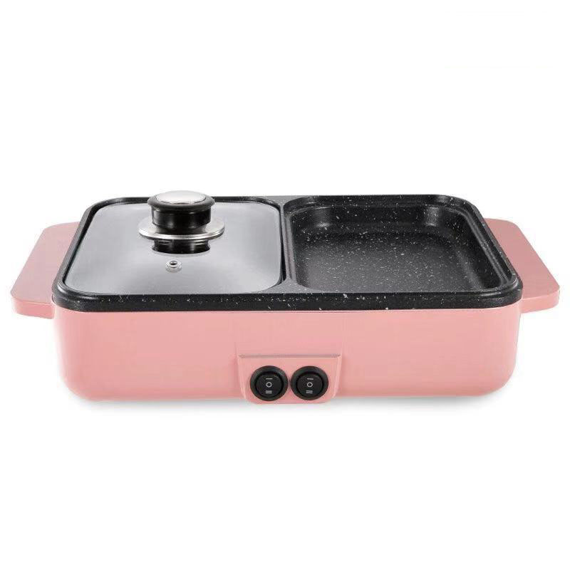 Multifunctional Mini Hot Pot and Grill Image 4