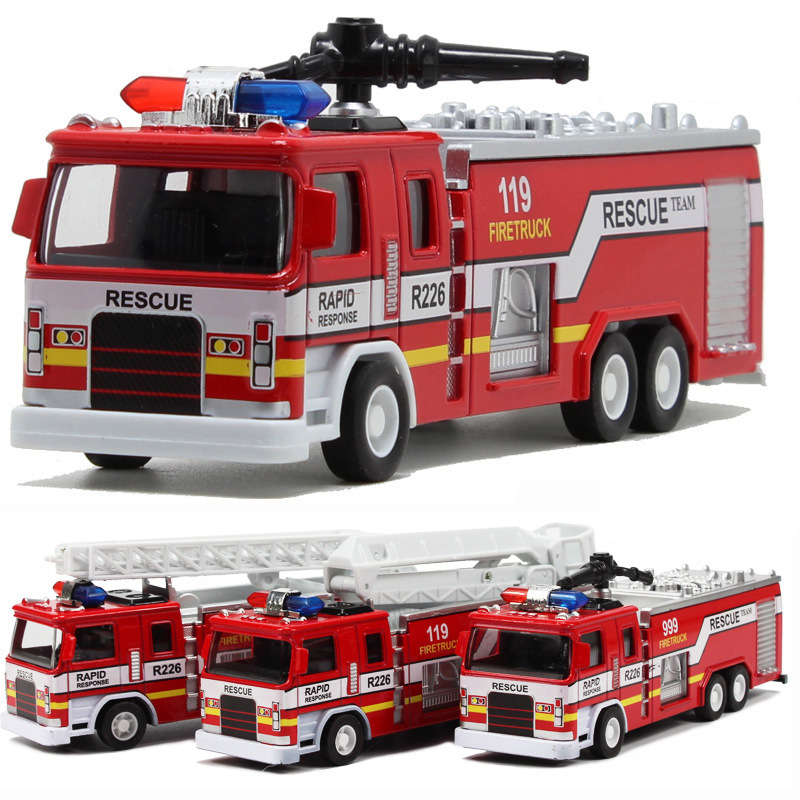 Fire Truck Toy Model