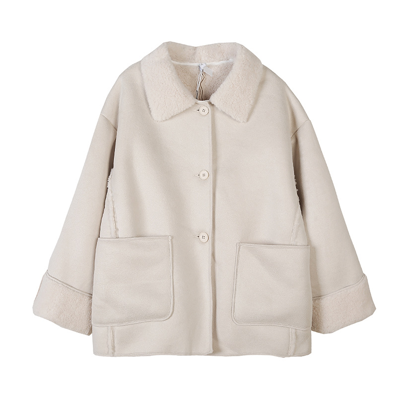Lamb Wool Coat Image 6