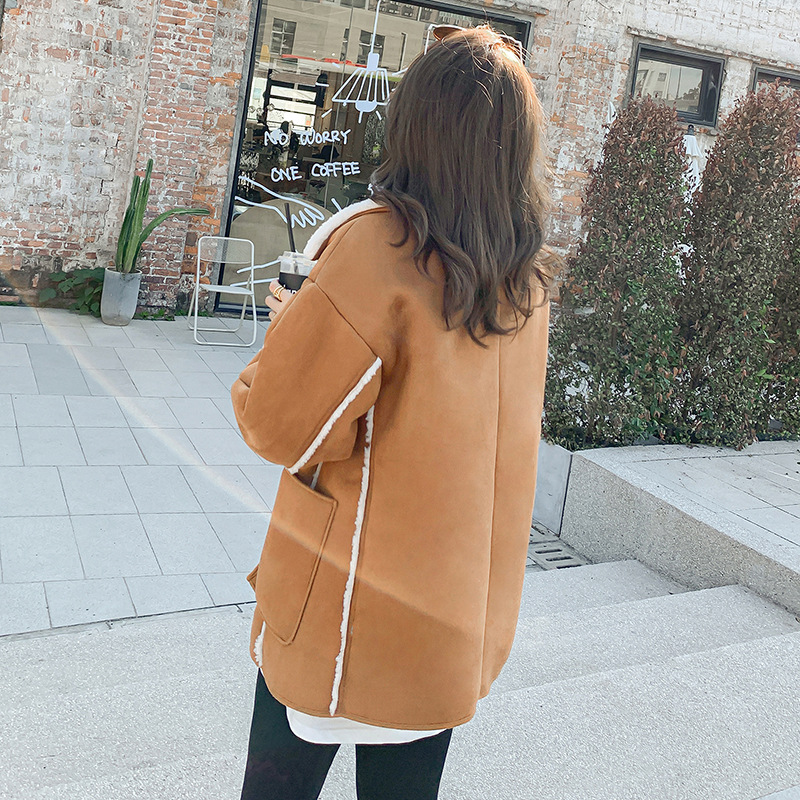 Lamb Wool Coat Image 3