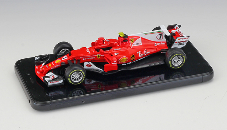 F1 Car Model Side View