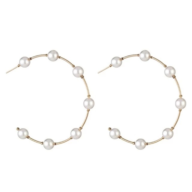 Pearl Earrings Image 2