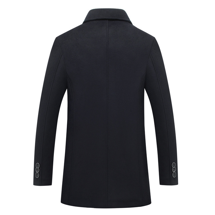 Woolen Coat Close Up View