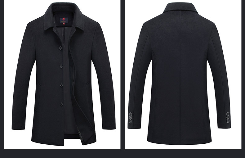 Woolen Coat Side View