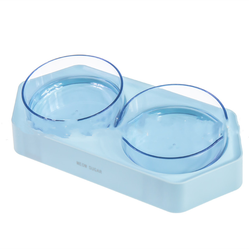 Hexagonal Pet Bowl - Blue