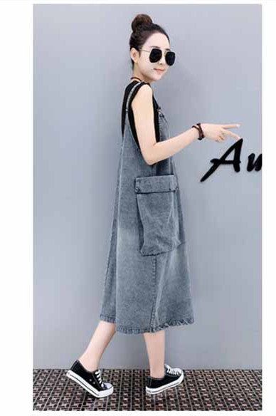 Denim Sling Dress Style 6