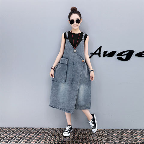 Denim Sling Dress Style 1