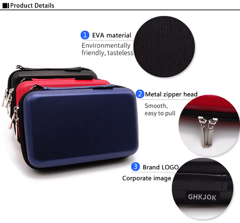 Digital Accessories Storage Case Blue