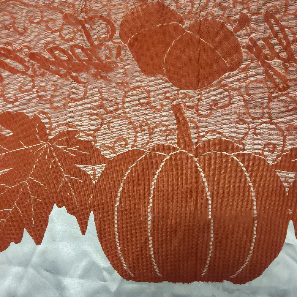 Thanksgiving Fireplace Cover - Orange