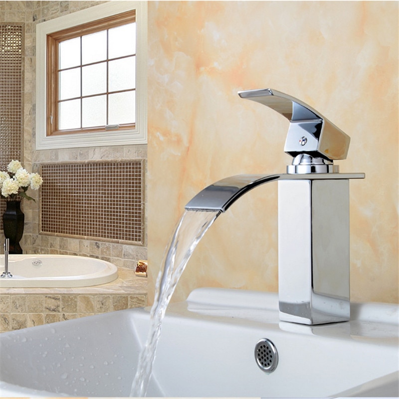 Copper Waterfall Faucet - Image 1
