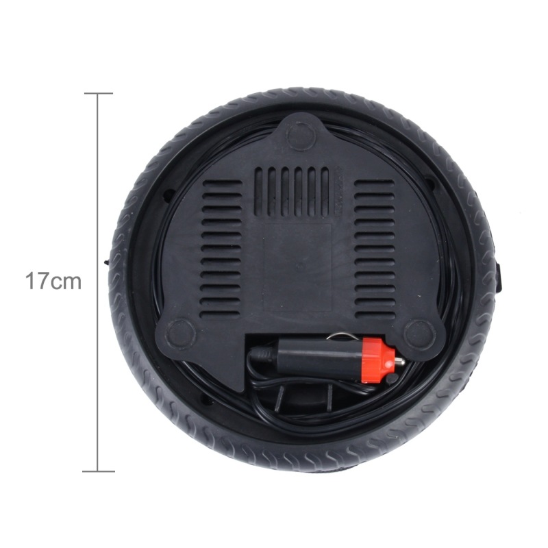 Mini Inflatable Pump in Use