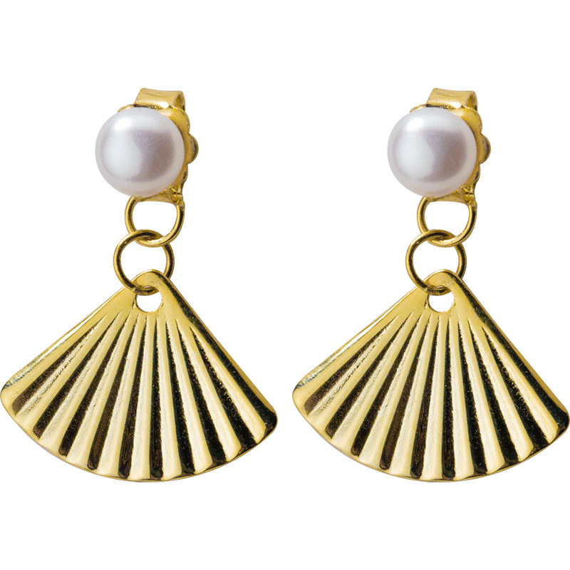 Pearl Accents on Earrings