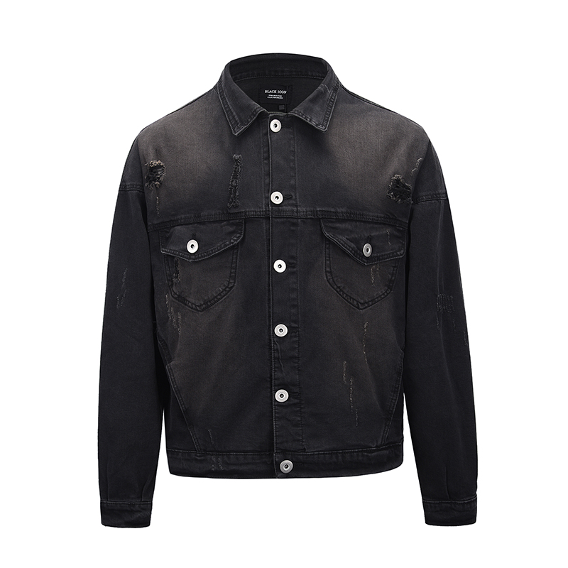 KANYE Denim Jacket Lifestyle Shot