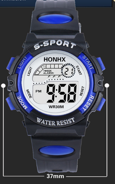 HONHX Student Children's Electronic Watch