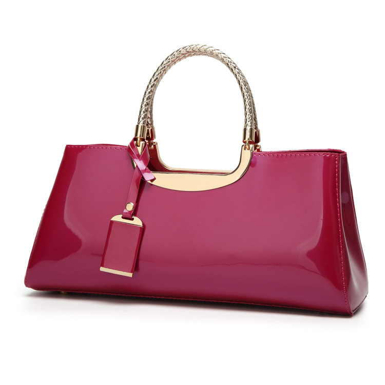 Patent Leather Handbag 8