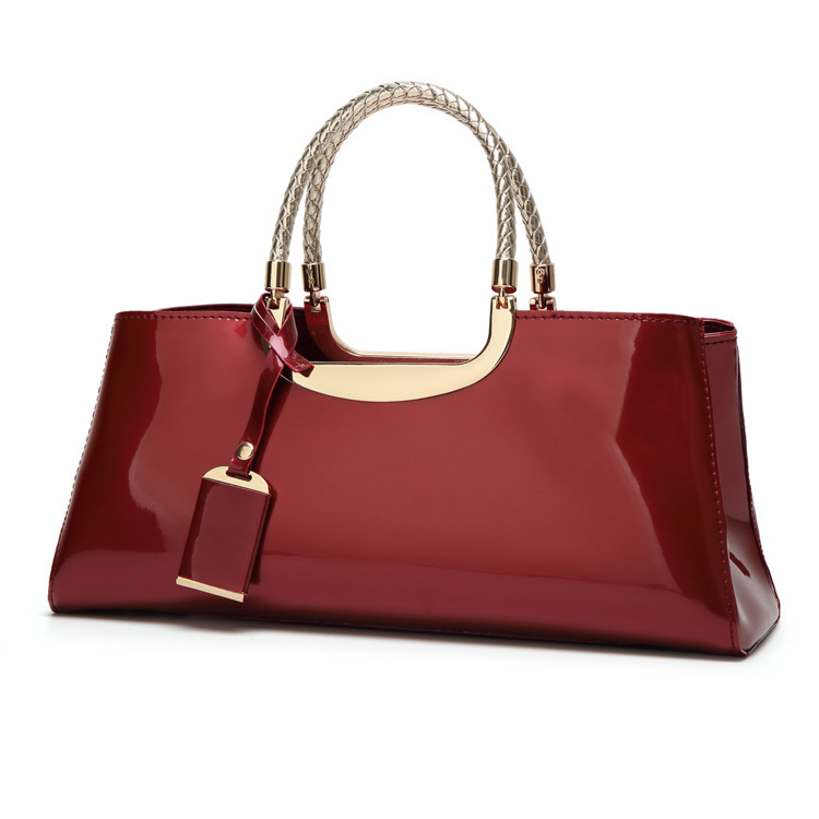 Patent Leather Handbag 4